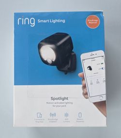 Ring Smart Lighting Spotlight Battery Powered