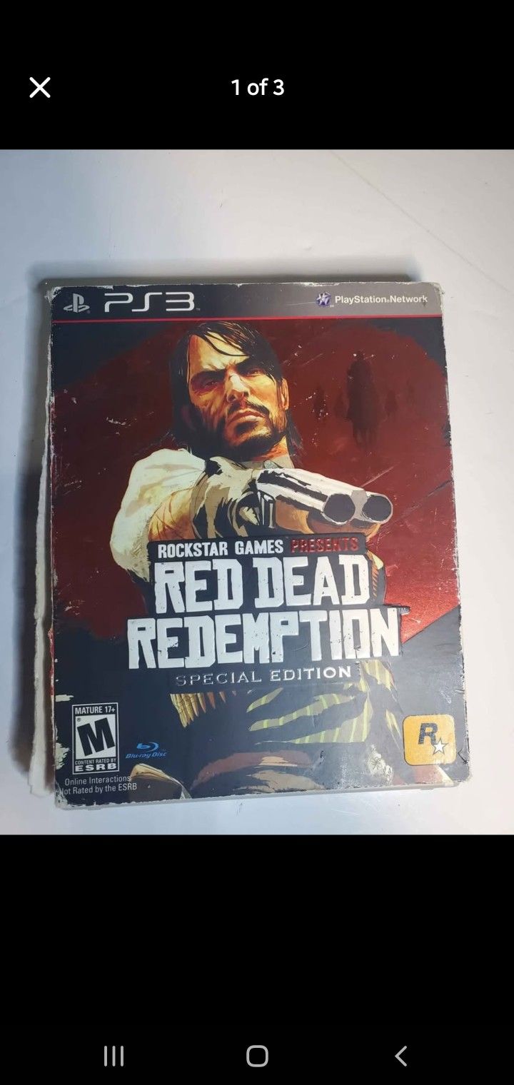 Red Dead Redemption PlayStation 3/ PS3 Mint Condition,
