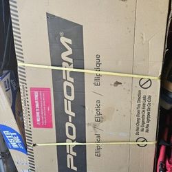 Elliptical Machine, New In Box