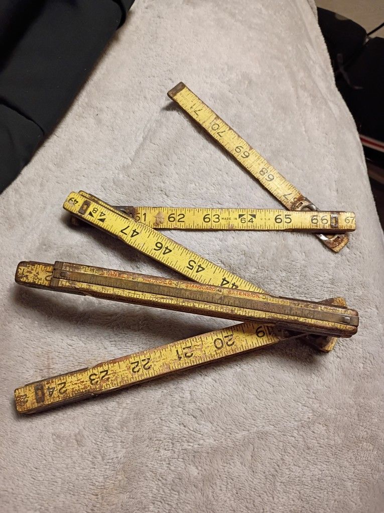 Vintage Carpenter Ruler