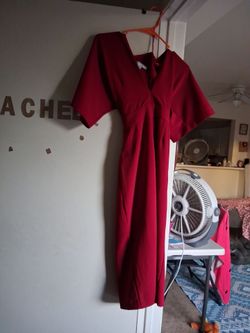 Red dress
