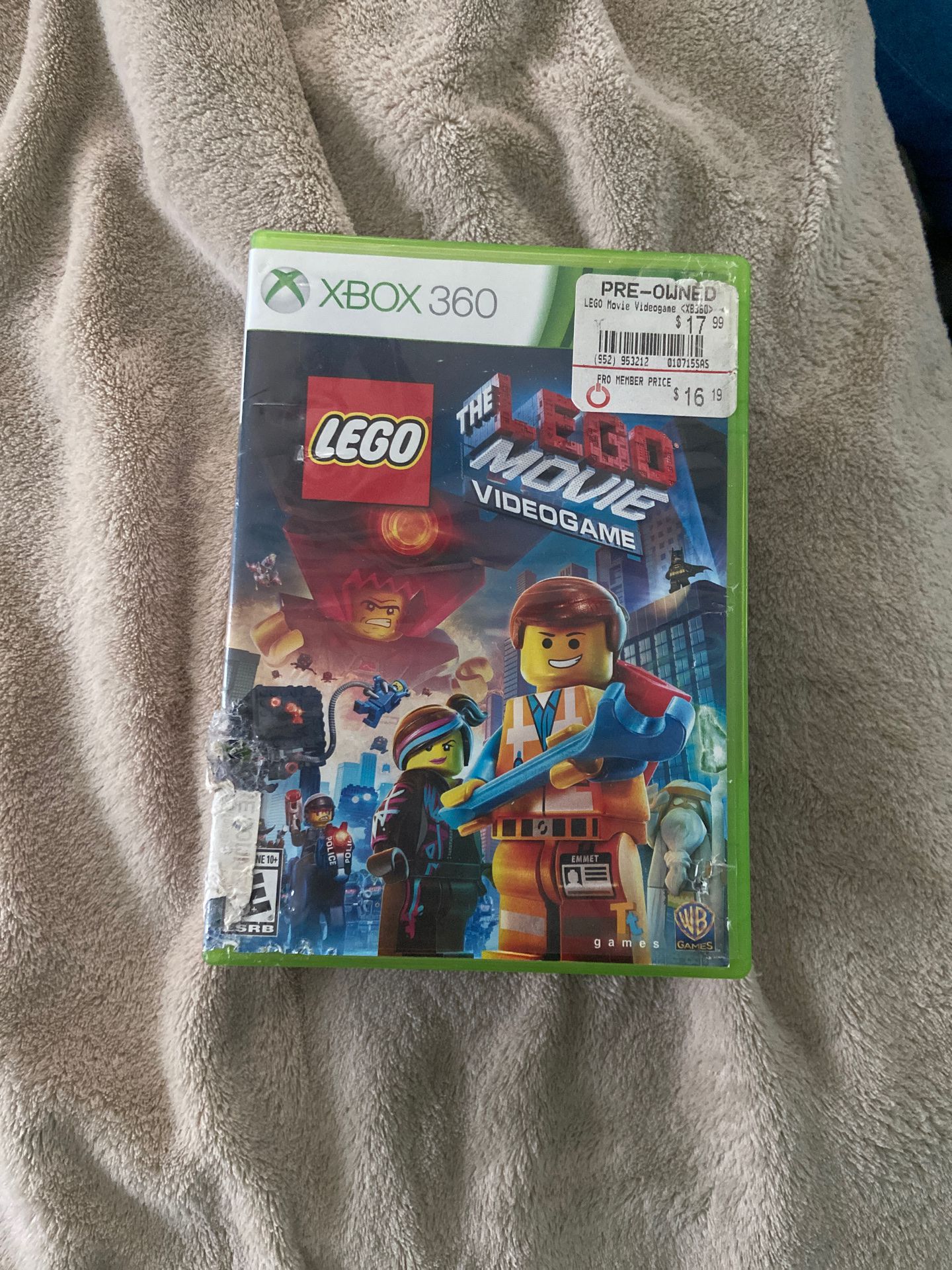 Xbox 360 the LEGO movie video game