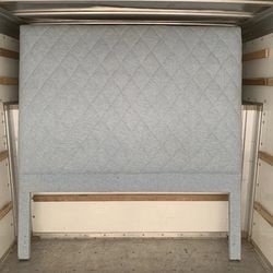 Plush King Size Headboard