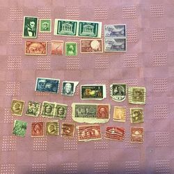 Mixed Lot Of New Unused & Used Vintage Stamps 