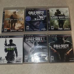 PS3 Call of Duty Games Bundle
