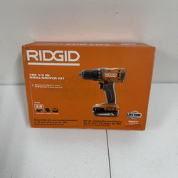 RIDGID 18V Cordless 1/2 in. Drill/Driver Kit with (1) 2.0 Ah Battery and Charger