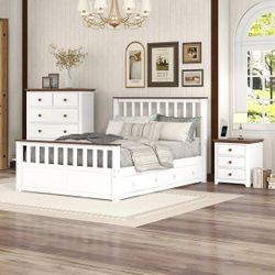 Bedroom Set Of 3 Pieces