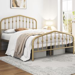 Antique Gold Full Bed