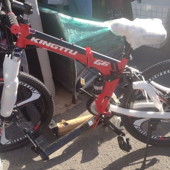 Kingttu G6 Folding Mountain Bike for Sale in San Diego CA OfferUp