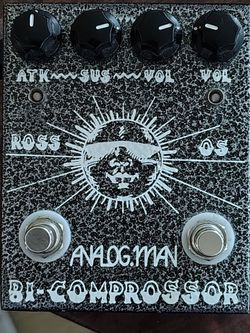 Compressor Pedal
Analogman Bi-Comprossor