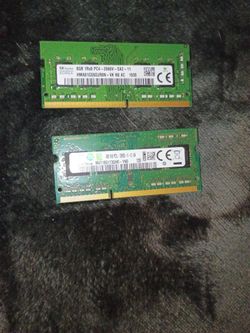 Skhynix 8gb ddr4 And Samsung ddr3l Ram