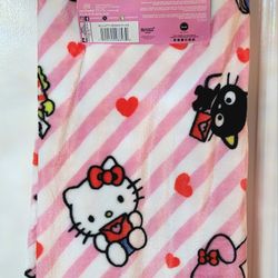 Hello Kitty Valentine's Blanket 