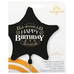 Happy birthday foil balloon