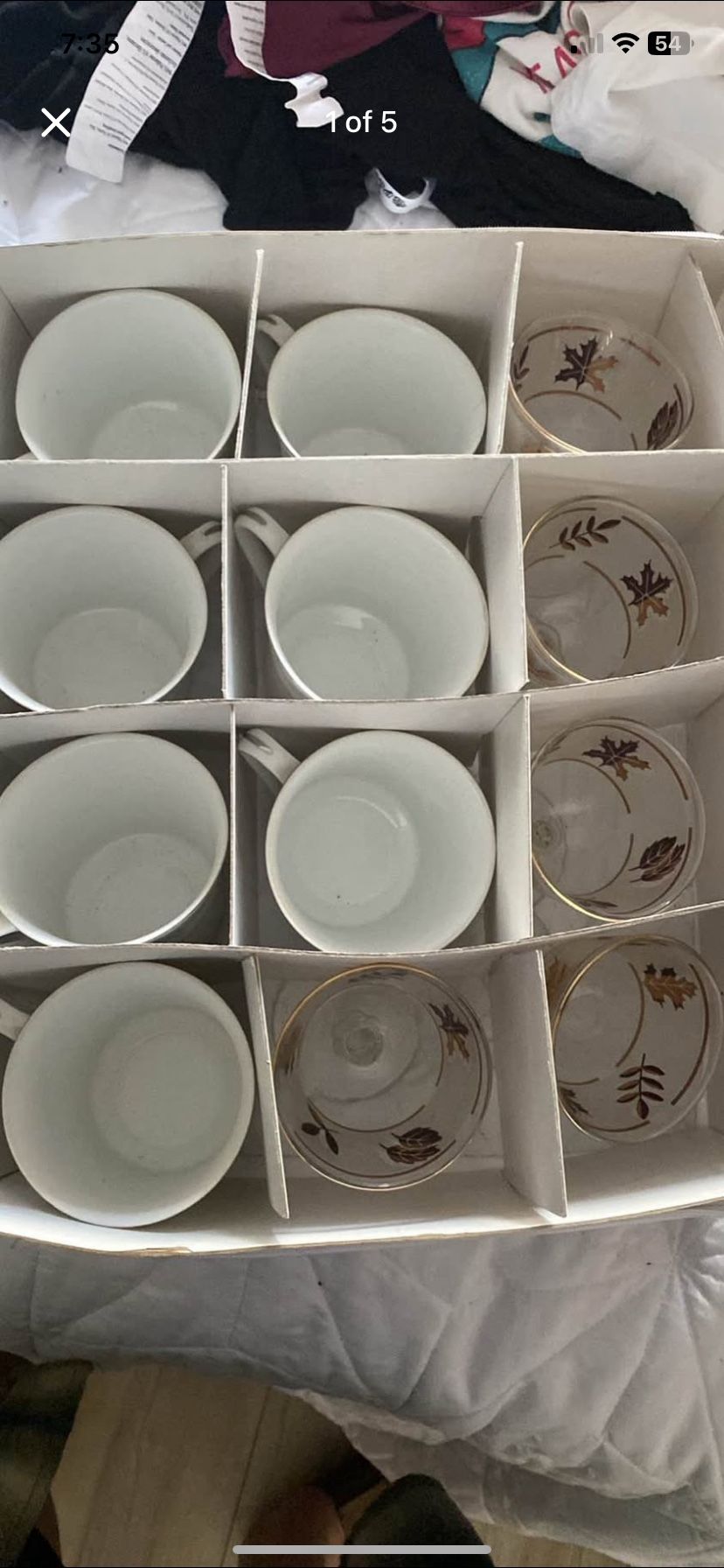 Glasses Vintage 12 Set