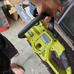 Ryobe Battery Powered Chain Saw