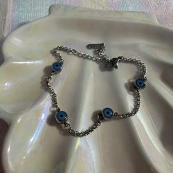 New stainless steel evil eye bracelet 