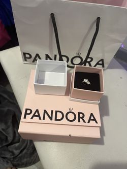 Size 6 Gold Plated Pandora Ring
