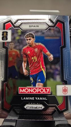 SILVER PRIZM LAMINE YAMAL COLLECTIBLE