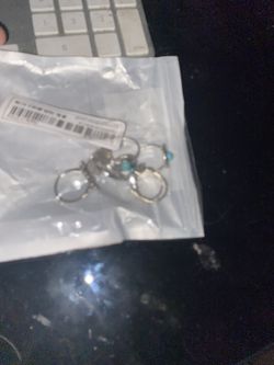 Vintage-Style Silver Rings Set (6pcs) – Boho, Turquoise & Crystal Designs