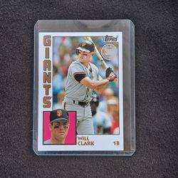 2019 Topps  On Demand Mini 1984 Design Will Clark #T84-31 Print = 13