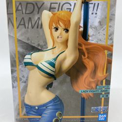One Piece Lady Fight Nami Anime Figure Banpresto