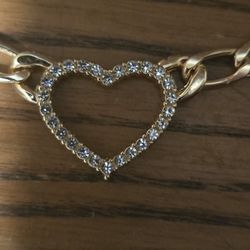 Beautiful Diamond Heart Necklace