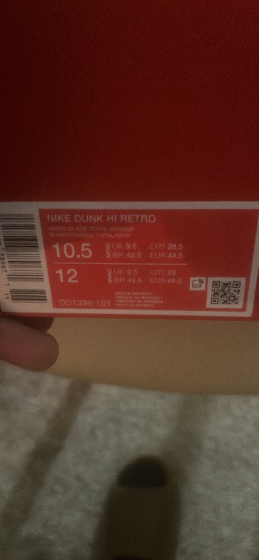 Nike Dunk High Retro