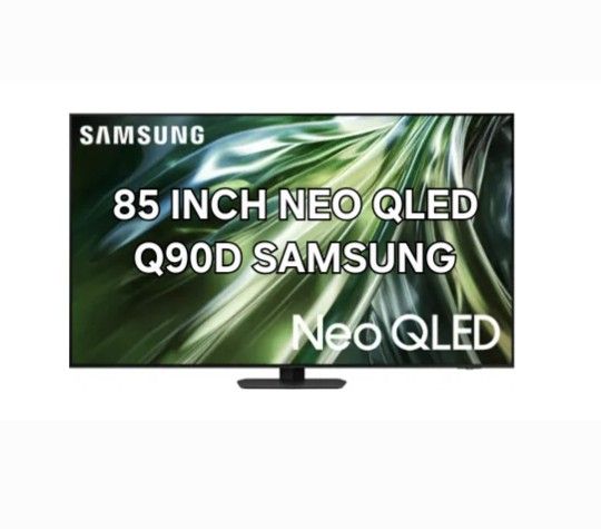 85 Inch Neo QLED Q90D Samsung Smart TV 4K UHD with 120 Hz refresh rate