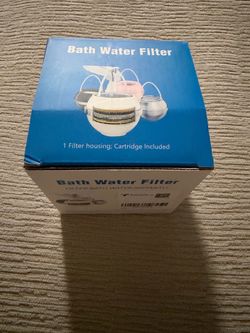 Bath Water Filter for Bathtub Faucet – New