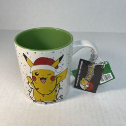 Pokemon Pikachu Holiday  Christmas Ceramic Coffee Mug Cup 14oz