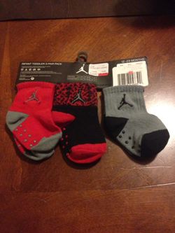 New Jordan's baby's socks