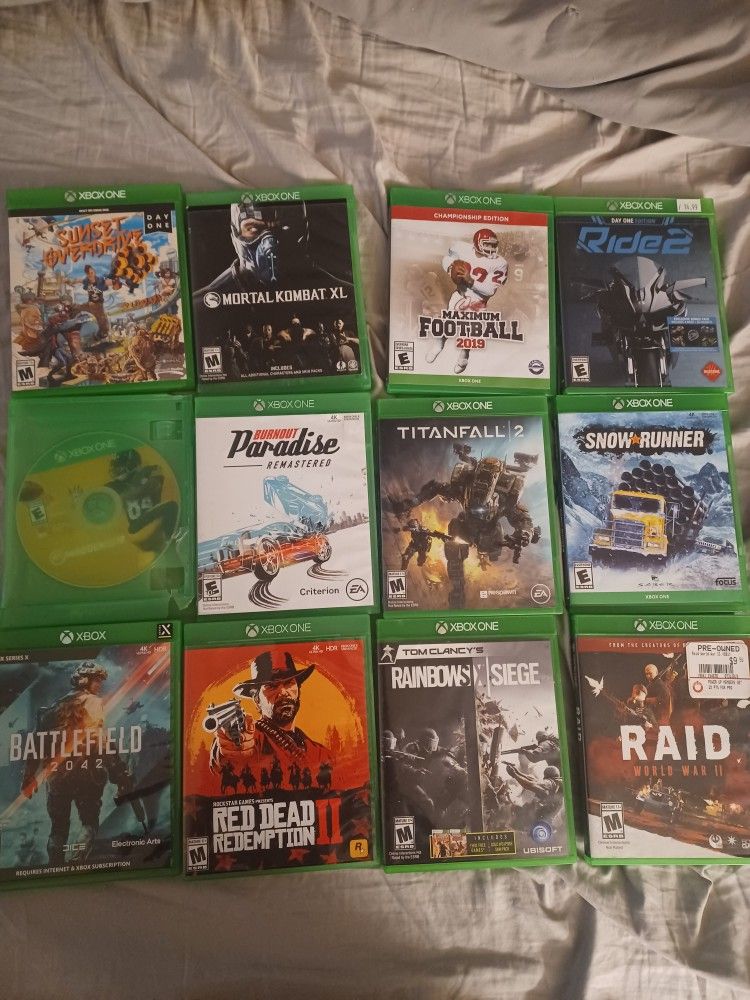 Bundle Of 12 Games