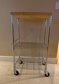 Rolling stand cart