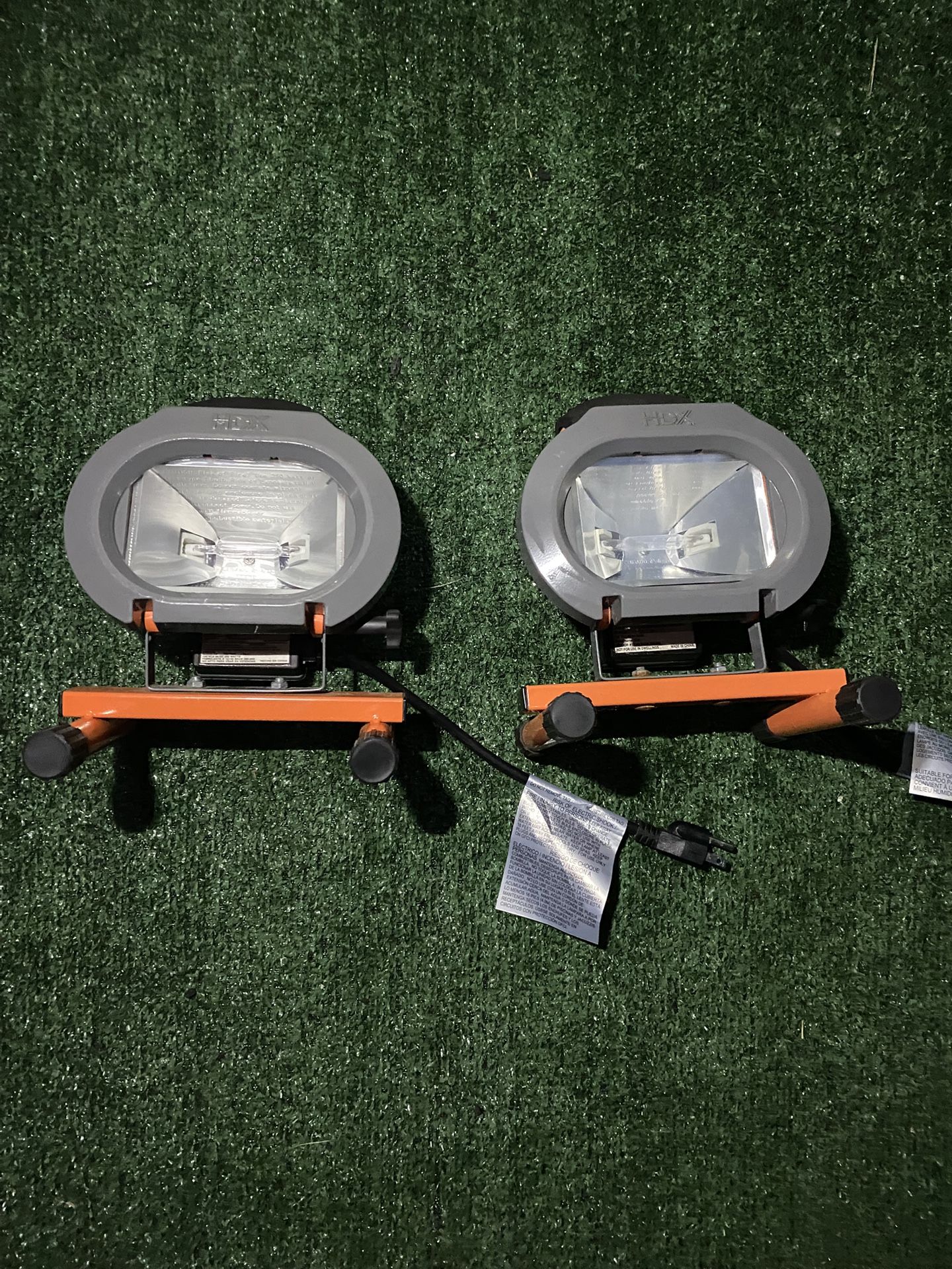 HDX 250-Watt Portable Halogen Work Light Adjustable Head