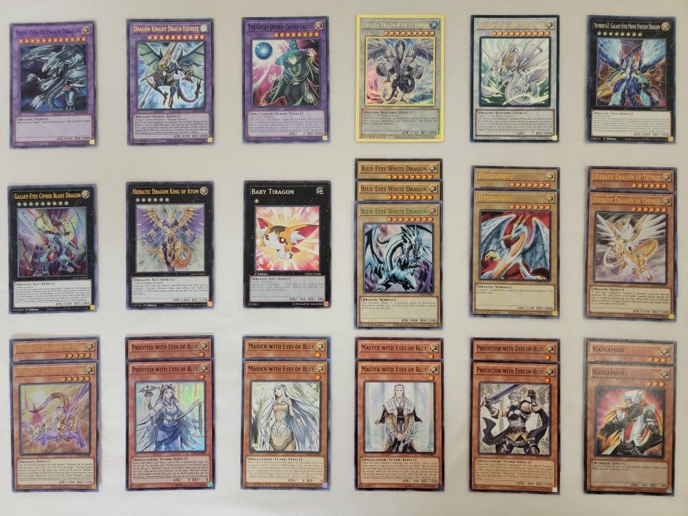 Blue-Eyes White Dragon Deck Yugioh (44 Cards) for Sale in San Jose, CA -  OfferUp