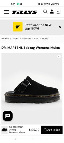 Dr. Martens Zebzag Women's Mules