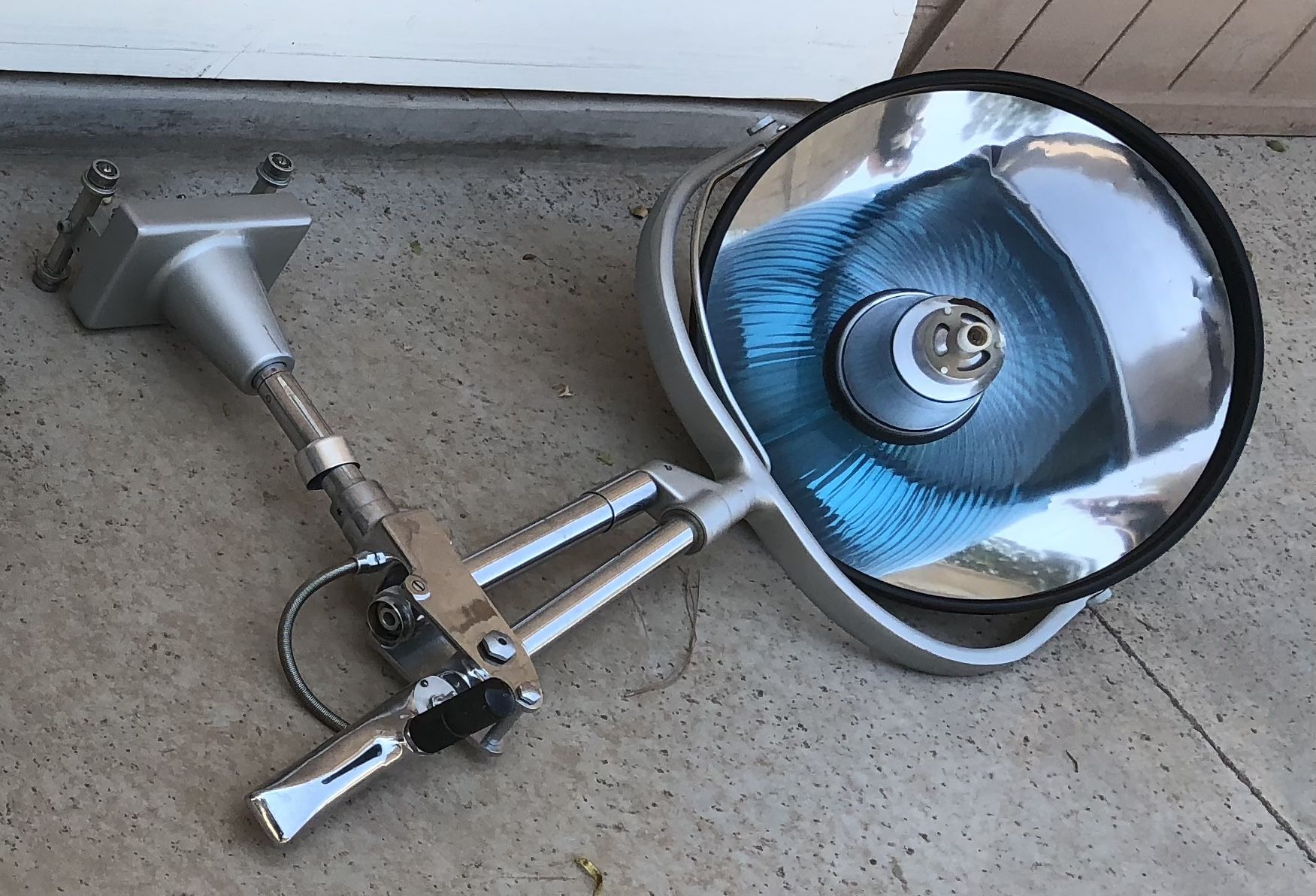 Vintage Sugery Articulating Arm Ceiling Mounted Exam Light