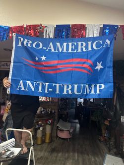 Anti-Trump flag
