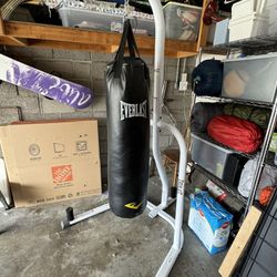100lb Punching Bag + Stand