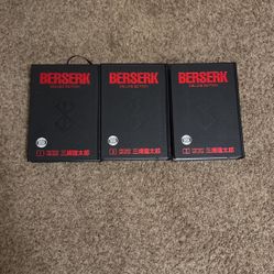 Berserk Manga Volumes 1-3