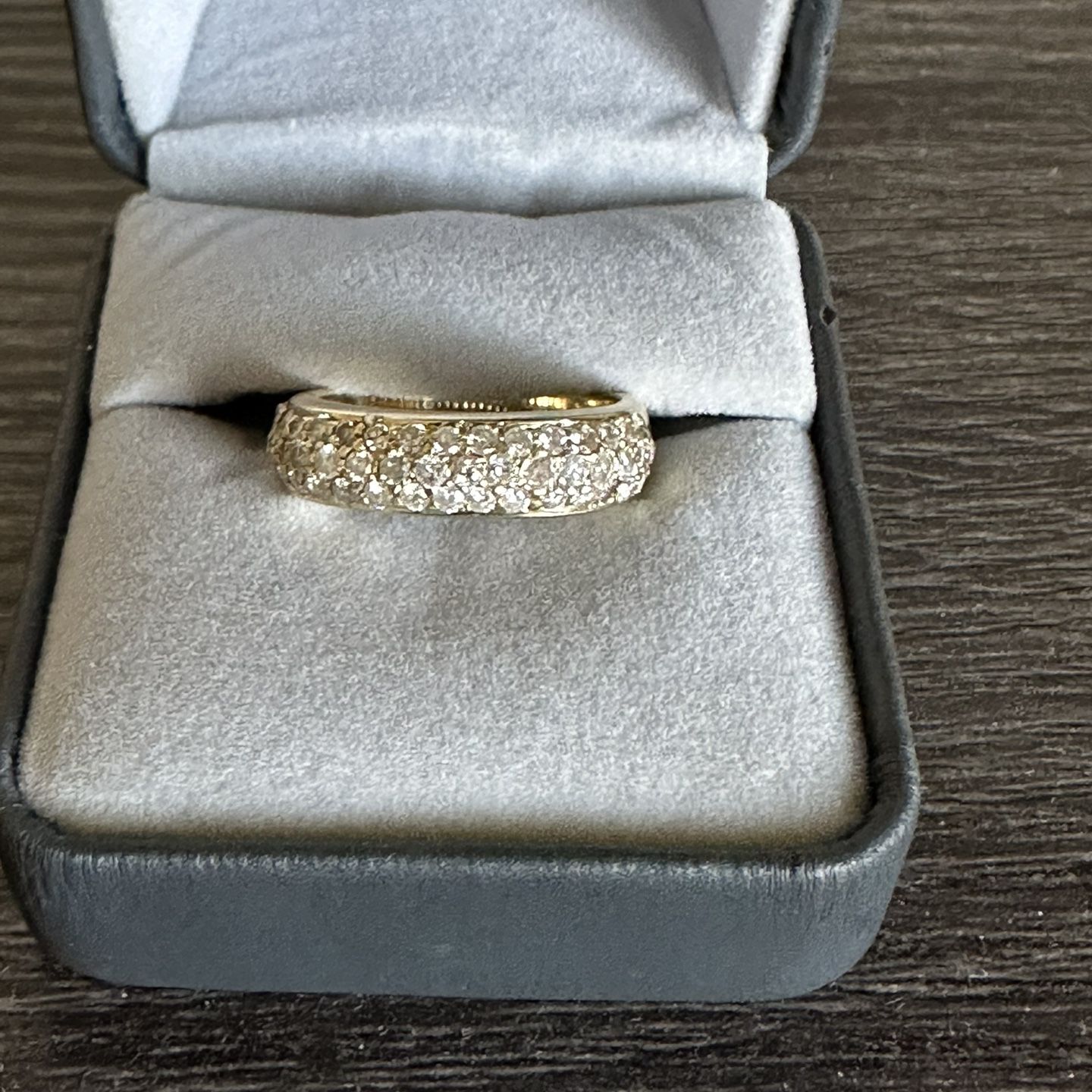14k Gold And Diamond Ring 