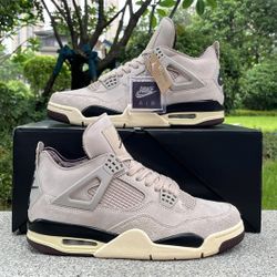 A Ma Maniere x Air Jordan 4 “Fossil Stone”