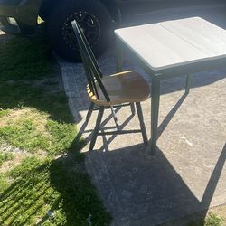 Dinette table with two chairs