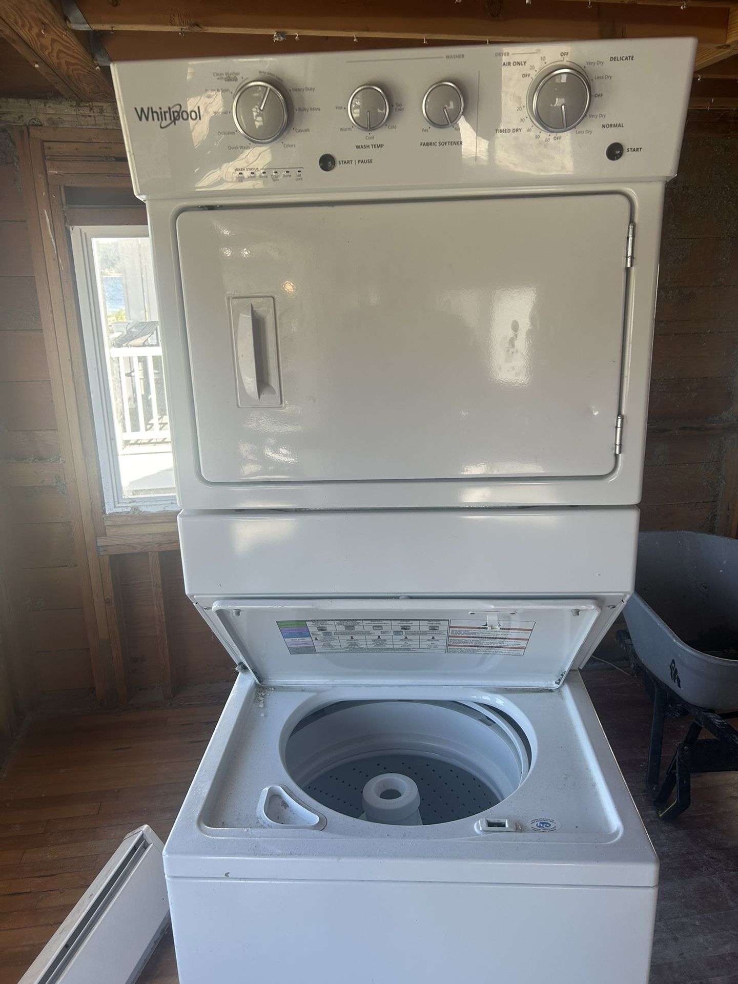 Whirlpool Stackable Washer and Dryer