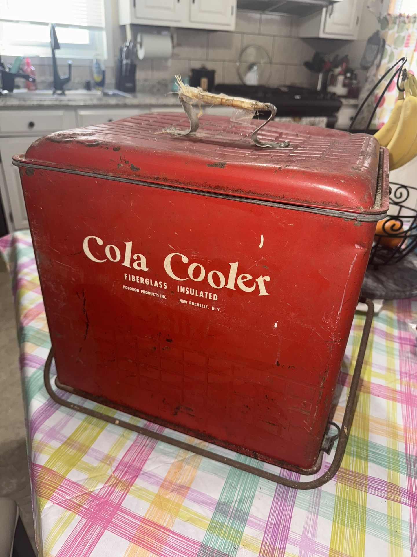 Antique Coca-Cola Cooler