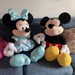 Minnie And Mickey Stuffed Animals 