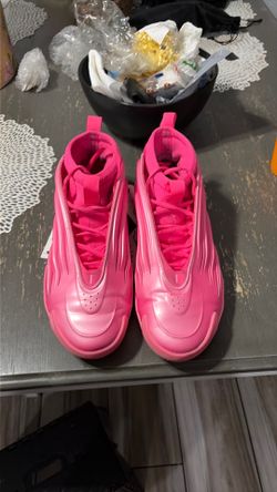 Adidas ,basketball, flamingo pink,14 mens