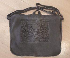 100% Cotton Messenger Bag Cross Body Bag 