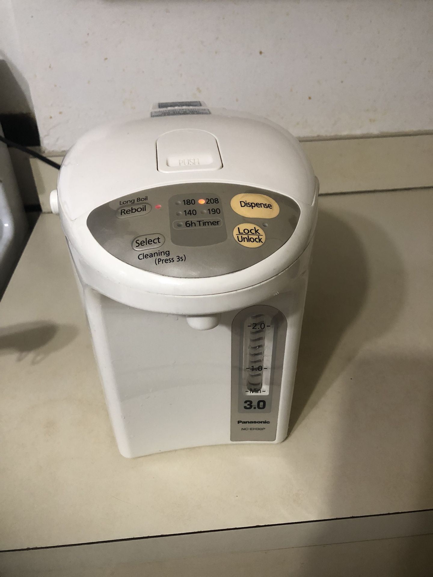 Very Good Condition Panasonic Kettle