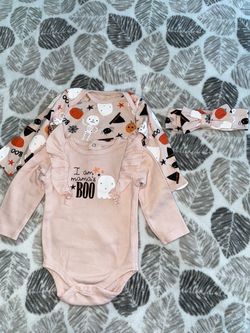 6 -9 Months Baby Girl Halloween bodysuit